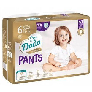 DADA extra care PANTS підгузки розмір 6 (16+ кг) 38 шт &mdash; фото товару