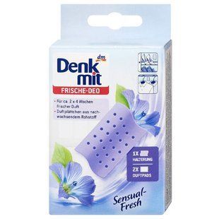 Освіжувач для шафи та гардеробу Denkmit Sensual Fresh, 2 шт &mdash; фото товару