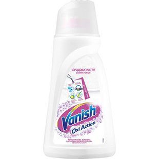 Плямовивідник Vanish Oxi action для білих тканин, 1 л &mdash; фото товару